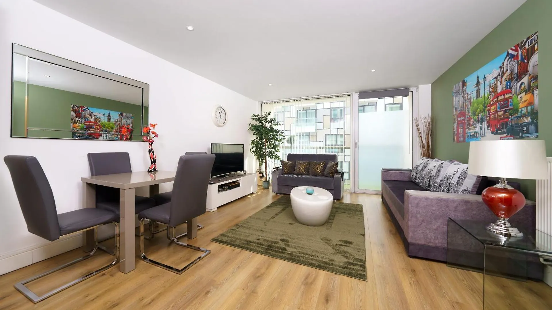 Apartamento Cobalt Point, South Quay Londres 0*,